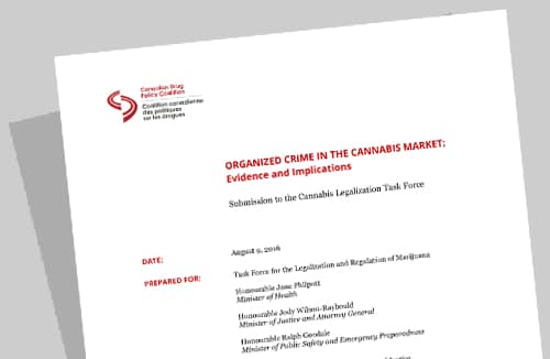 Organized Crime in the Cannabis Market: Evidence and Implications