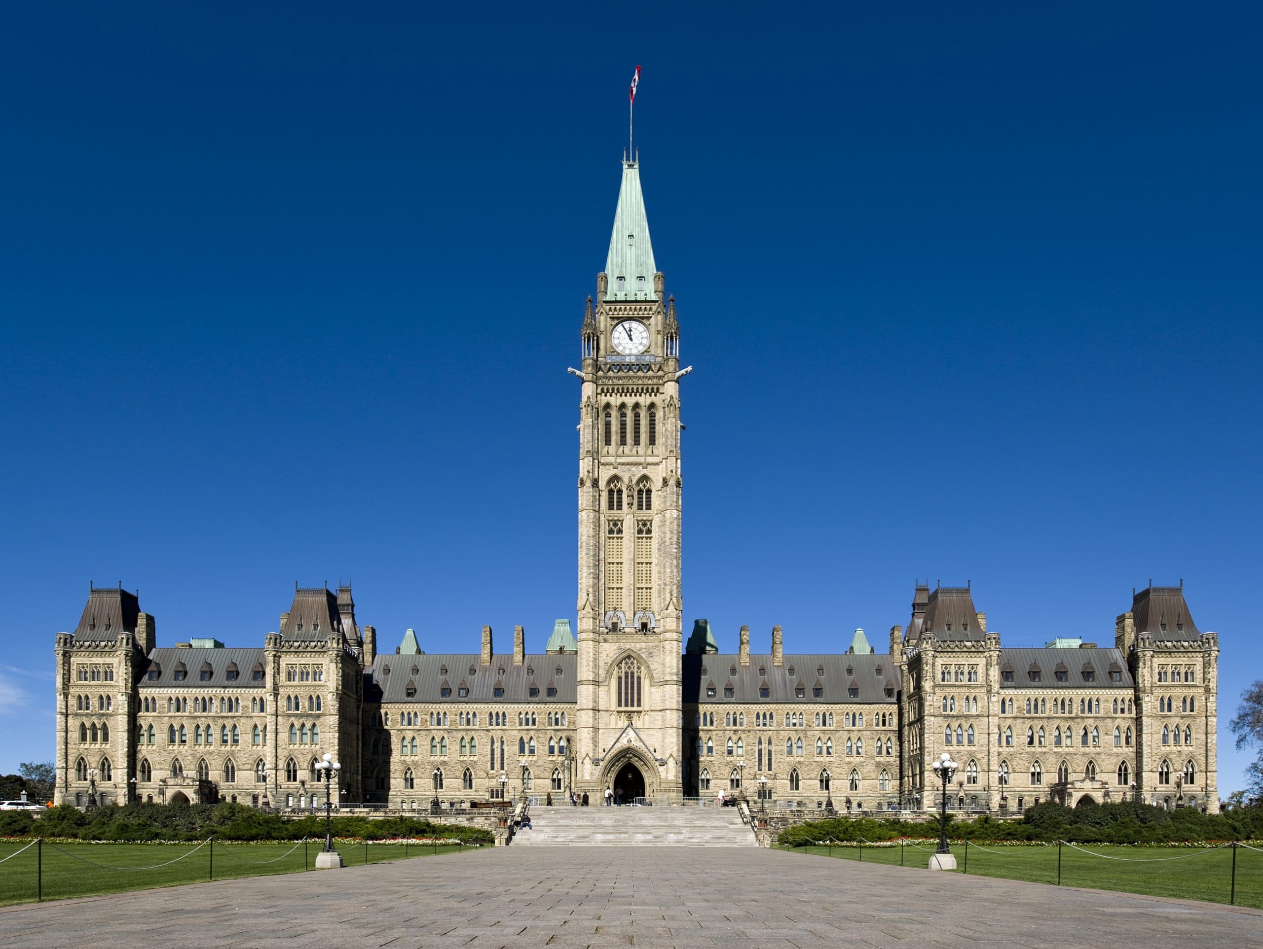 Parliament Hill building in Ottawa