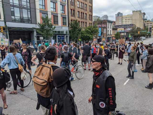Drug User Liberation Front Safe Supply Rally 2 People on the street