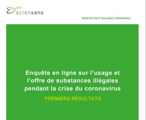 Enquête en ligne sur l’usage et l’offre de substances illégales pendant la crise du coronavirus