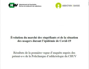 Évolution du marché des stupéfiants et de la situation des usagers durant l’épidémie de Covid-19