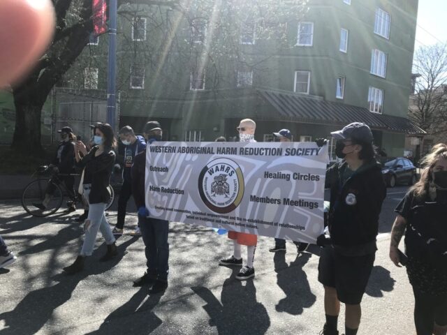 IMG_0015 People holding a banner