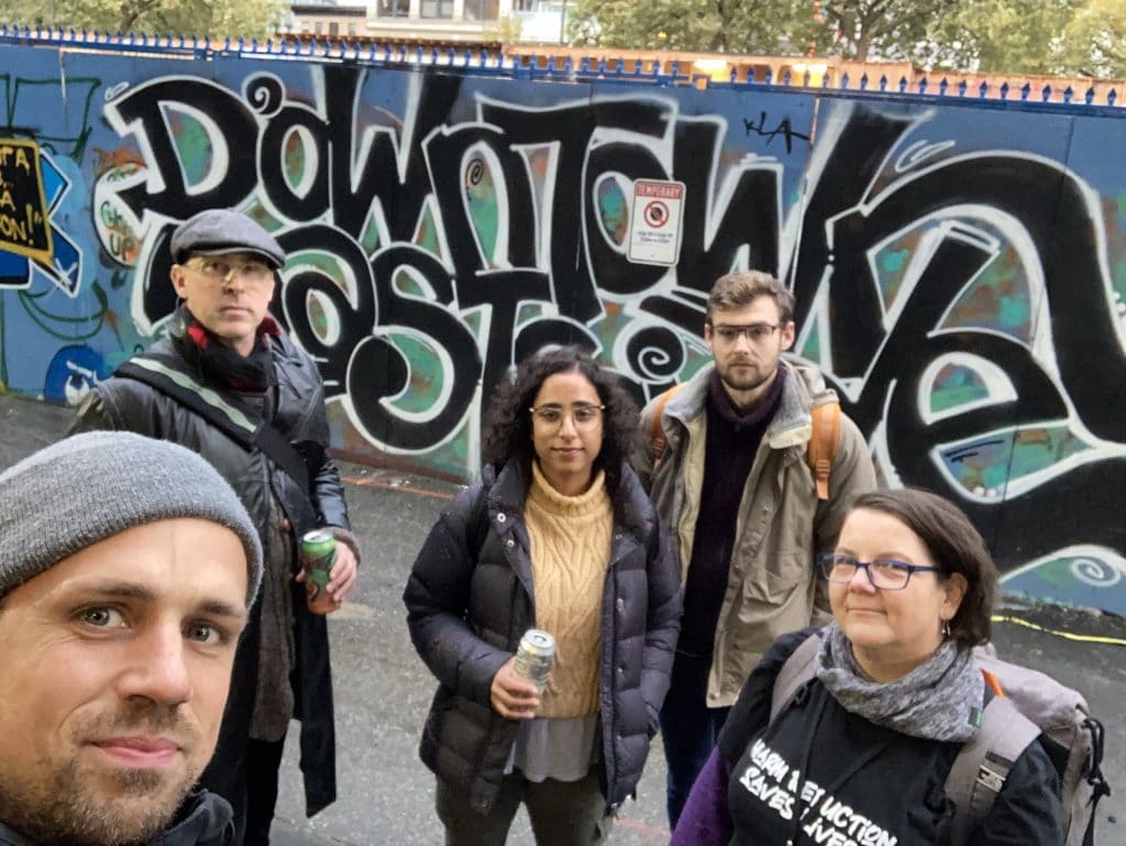 CDPC staff in the Downtown Eastside